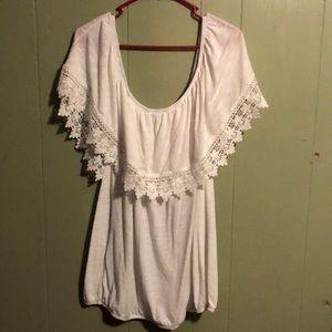 Off the shoulder top